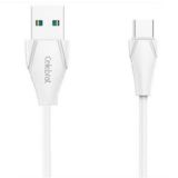 Кабель USB 2.0 Type-C - 1.0 м Celebrat CB01t Type-C white