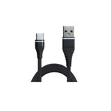 Кабель USB 2.0 Type-C - 1.2 м Grand-X NC-012 2A, Black.Упаковка-гифтбокс с окном