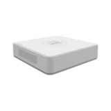 Видеорегистратор IP Hikvision DS-7104NI-Q1 (4-канальный сетевой видеорегистратор; H.265+/H.265/H.264+/H.264; Входящий поток 40 Мб/с, запись: 4 Mп/3 Mп/1080p/UXGA/720p/VGA/4CIF/DCIF/2CIF/CIF/QCIF; Синхронное воспроизведение: 1-кан@4 Mп, 2-кан@1080p. Видео выходы: HDMI, VGA; RJ-45 (10/100M); 2хUSB, 1хHDD (до 6ТБ), DC 12В/10Вт, 200х205х48 мм.)
