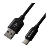 Кабель USB 2.0 Micro - 1.0 м Grand-X PM01CB 2,1A, Black. Открытая упаковка