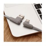 Кабель USB 2.0 Micro - 1.0 м SERTEC ST-057L+L, СЕРЫЙ, круглый кабель TPE пластик, коробка. (гар. 12мес.)