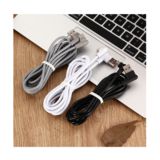 Кабель USB 2.0 Lightning - 1.0 м SERTEC ST-057L+L, БЕЛЫЙ, круглый кабель TPE пластик, коробка. (гар. 12мес.)
