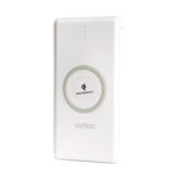 Внешний аккумулятор (Power Bank) SERTEC ST-2020, 10000mAh, ( WHITE ), гарантия 12мес.