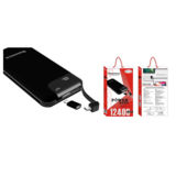 Внешний аккумулятор (Power Bank) REDDAX RDX-220, 12400mAh, ( SILVER ), гарантия 12мес.