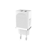 Зарядное устр-во USB 220В Hoco C43A EU (2USB 2.4A) white