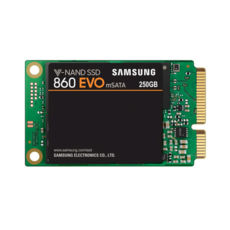  SSD mSATA 250Gb 2.5" Samsung 860 EVO V-NAND 3bit MLC (MZ-M6E250BW) 