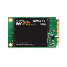  SSD mSATA 250Gb 2.5" Samsung 860 EVO 500GB mSATA MLC (MZ-M6E500BW)	