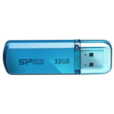 USB Flash Drive 32 Gb SILICON POWER Helios 101 Blue (SP032GBUF2101V1B)