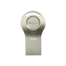 USB Flash Drive 32 Gb PNY Attache I Durable Metal Silver (FDI32GATTI-EF)