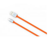 Кабель USB 2.0 Micro - 1.0 м Ldnio LS09 (2.1A) 1M MicroUSB orange
