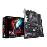 Мат.плата AM4 Gigabyte B450 GAMING X , B450, 4xDDR4, DVI-D/HDMI, 2xPCI-E 16x, 2xPCI-E 1x, 4xSATA3, 1xM.2, ALC887, RTL8111H, 6xUSB3.1/6xUSB2.0, RAID. ATX