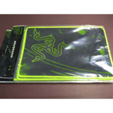 Коврик для мышки прорезиненный GAMING RAZER MANTIS Q3-02 GREEN , ПРОШИТЫЙ, размер (30-20cm) - NE