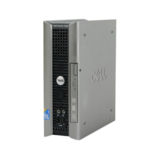 Системний блок Dell OptiPlex 760 USFF LGA755 Intel® Core™2 Duo E8400 3.00 GHz кеш 6MB 2 ядра / 4 GB DDR2 / 250 GB HDD 3.5 / Intel GMA 4500 / Intel Q43 Express / DVI / USB2.0 / COM / LPT / LAN / Ultra-Slim Desktop