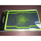 Коврик для мышки прорезиненный GAMING RAZER MANTIS Q3-04 GREEN , ПРОШИТЫЙ, размер (30-20cm) - NE