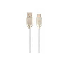  USB 2.0 Type-C - 1.0  Cablexpert CC-USB2R-AMCM-1M-W, A-/C-, 1 , , 2.1