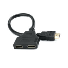  Atcom HDMI(male) to 2 HDMI(female),   10