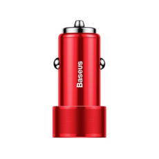   - USB Baseus Small Screw USB3.0+USB-C 36W Red CAXLD-A09