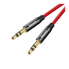   Baseus Yiven Audio Cable M30 0.5M Red+Black CAM30-A91
