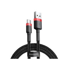  USB 2.0 Micro - 0.5  Baseus cafule Cable USB 2.4A Red+Black CAMKLF-A91