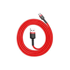  USB 2.0 Lightning - 2.0  Baseus Cafule Cable?special edition?USB For iP 1.5A Red CALKLF-H09