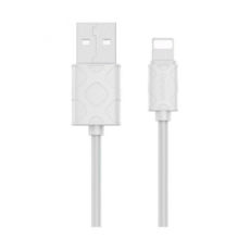  USB 2.0 Lightning - 1.0  Baseus Yaven, 2.1 A, White (CALUN-02)