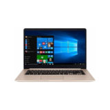 Ноутбук 15" Asus S510UA-RS51 / золотистый / 15.6" (1920х1080) Full HD LED / Intel® i5-8250U / 8Gb / 1 Tb HDD / Intel® HD Graphics / no ODD / Win10 / / / Гар. ИТ ref