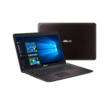 Ноутбук 17.3" Asus X756U (1600x900) HD+/ Intel Core i3-7100U (2.4 ГГц) / RAM 4 ГБ / HDD 1 ТБ / Intel HD Graphics 620 / DVD Super Multi / LAN / Wi-Fi / Bluetooth / веб-камера / DOS / 2.69 кг / темно-коричневый
