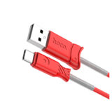 Кабель USB 2.0 Micro - 1.0 м Hoco X24 Pisces charged microUSB red