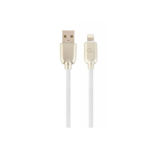 Кабель USB 2.0 Lightning - 2.0 м Cablexpert CC-USB2R-AMLM-2M-W, премиум, 2.1А