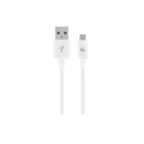 Кабель USB 2.0 Micro - 1.0 м Cablexpert CC-USB2P-AMmBM-1M-W, премиум, 2.1А