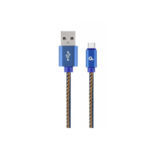Кабель USB 2.0 Type-C - 2.0 м Cablexpert CC-USB2J-AMCM-2M-BL, премиум, 2.1А