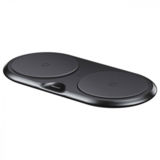 Беспроводное зарядное устройство Baseus Dual Wireless Charger Plastic style Black WXSJK-01