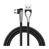Кабель USB 2.0 Micro - 2.0 м Baseus MVP Mobile game Cable USB For Micro 1.5A 2M Black CAMMVP-F01