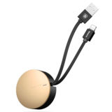 Кабель USB Type-C - 0.9 м Baseus New Era Type-C 2A 0.9m Gold CALEP-C0V