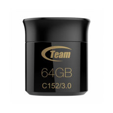 USB3.0 Flash Drive 64 Gb Team C152 Black (TC152364GB01)