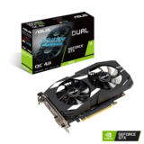 Видеокарта Asus GTX 1650 Dual 4Gb DDR5, 128-bit, 2xHDMI/DP, 1710/8000 MHz (DUAL-GTX1650-O4G) БН
