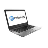 Ноутбук HP ProBook 640 G1 14" Intel Core i3 4000M 2400MHz 3MB (4nd) 2 ядра 4 потока / 4 GB So-dimm DDR3 / SSD 120 Gb Slim DVD-RW 1333x768 WXGA LED 16:9 Intel HD Graphics 4600 DisplayPort WEB Camera б.у.