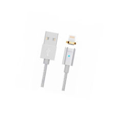  USB 2.0 Lightning - 1.0  Hoco U16 magnetic adsorption Lightning silver