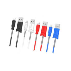  USB 2.0 Lightning - 1.0  Hoco X24 Pisces charged lightning red