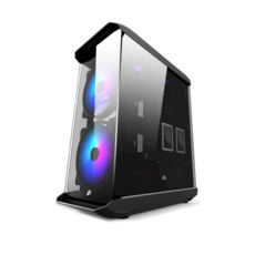  1stPlayer X8 RGB LED Black, Window, 2*200 RGB LED, 1*120, USB 3.0, ATX,  