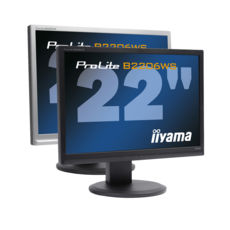  22" Iiyama B2206WS 1680 x 1050 TN 16.10 VGA + DVI Black ..