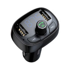    Baseus CCALL-TM01,  FM , T typed Wireless MP3 charger with car holder Black