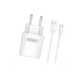 Зарядное устр-во Joyroom L-M226 c Lightning (EU) (2USB,2.4A) white