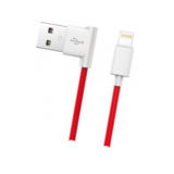 Кабель USB 2.0 Lightning - 1.2 м Hoco L Shape Lightning Round 1.2M 2.1A UPL11 red