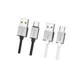 Кабель USB 2.0 Lightning - 1.2 м Hoco U49 Refined steel Lightning black