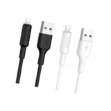 Кабель USB 2.0 Lightning - 1.0 м Hoco X25 Soarer charged lightning black