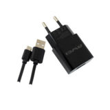 Зарядное устр-во Awei C-810 c MicroUSB (1USB, 2.1A) black
