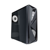 Корпус 1stPlayer F4-A1 White LED, Window, 3*120мм White LED, USB 3.0, ATX, без БП