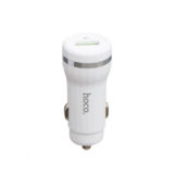 Автомобільний зарядний пристрій Hoco Z27A Staunch QC3.0 (1USB 3,40) white