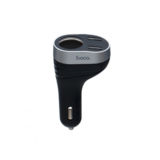 Автомобильное зарядное Hoco Z29 LCD cigarette lighter (2USB 3.1A) black